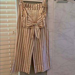 Matching pant and crop set